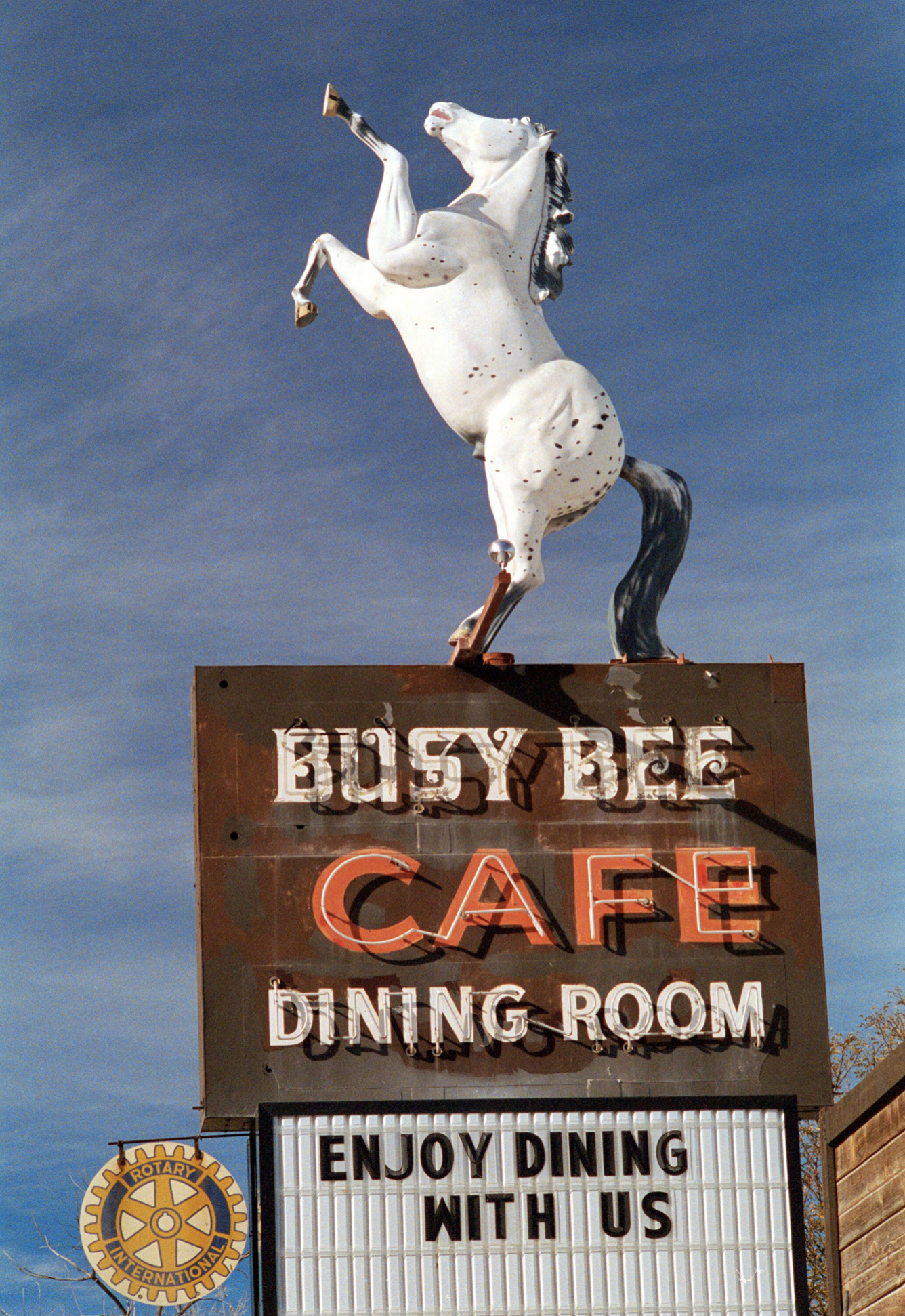 Busy Bee Café, Roundup, Montana, 2002
