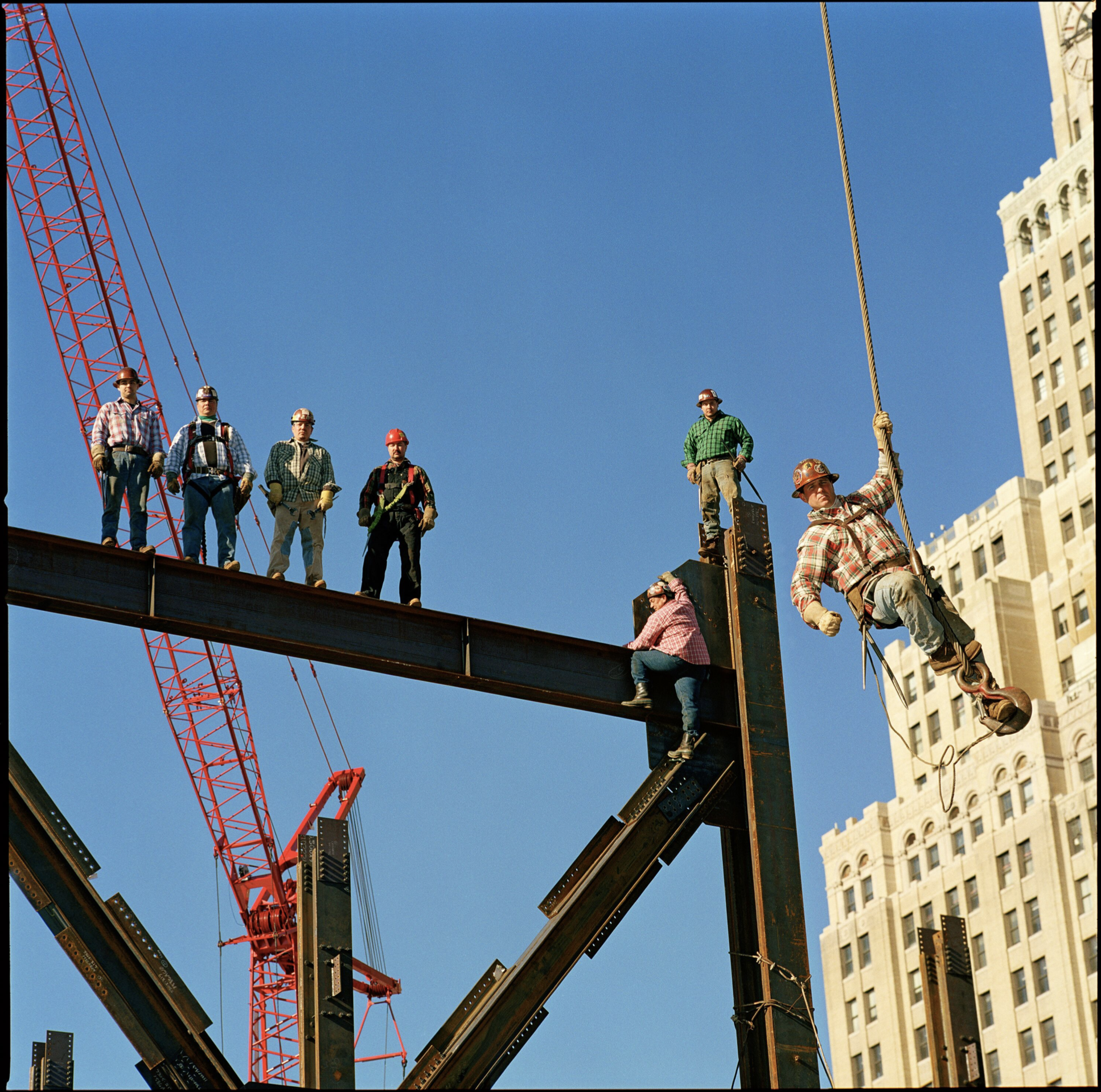 Mowhawk Steel Workers, Brooklyn, New York, 2003