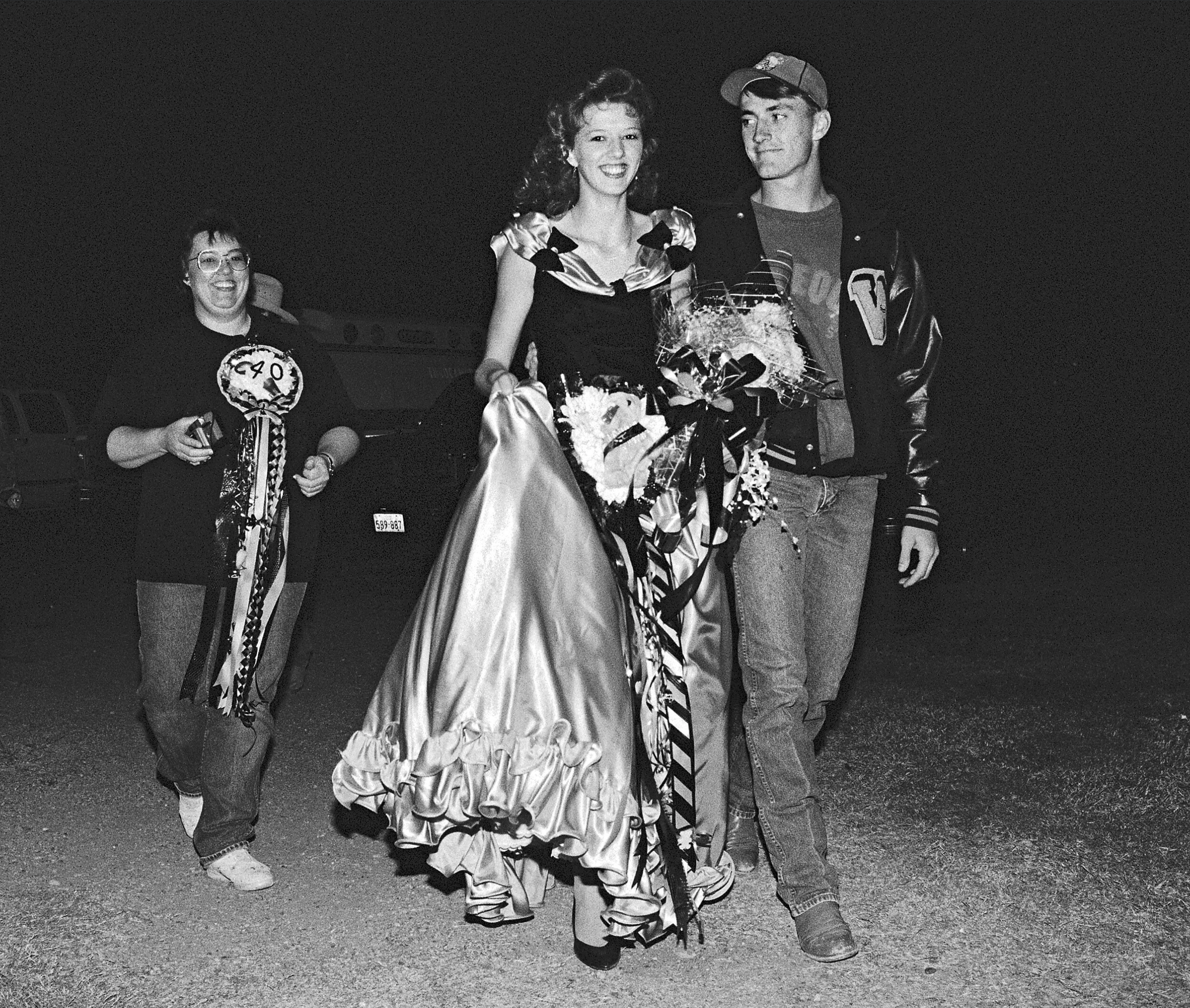 Homecoming Queen and Her Boyfriend, Woodson, Texas, 1992
