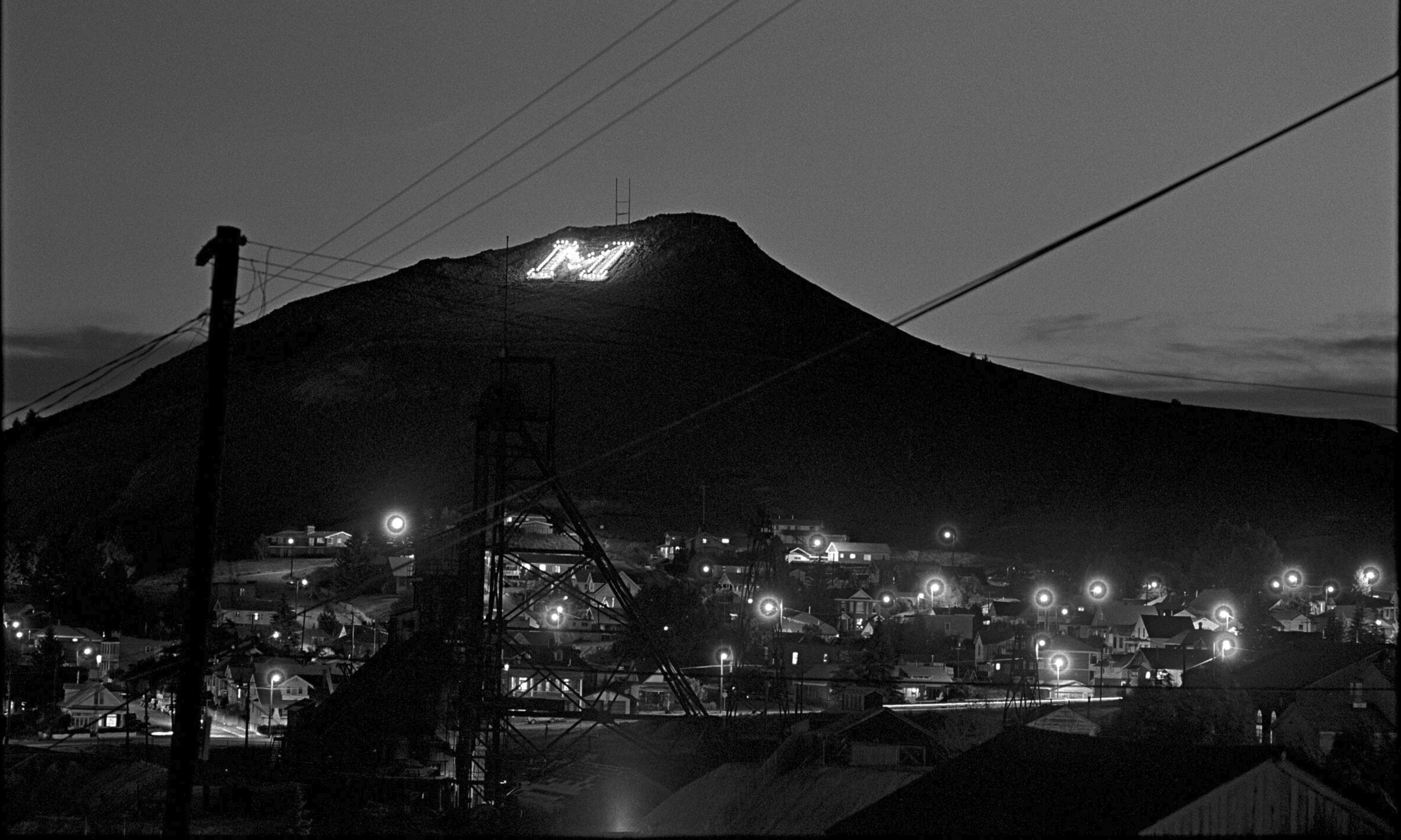 "M," Butte, Montana, 1981