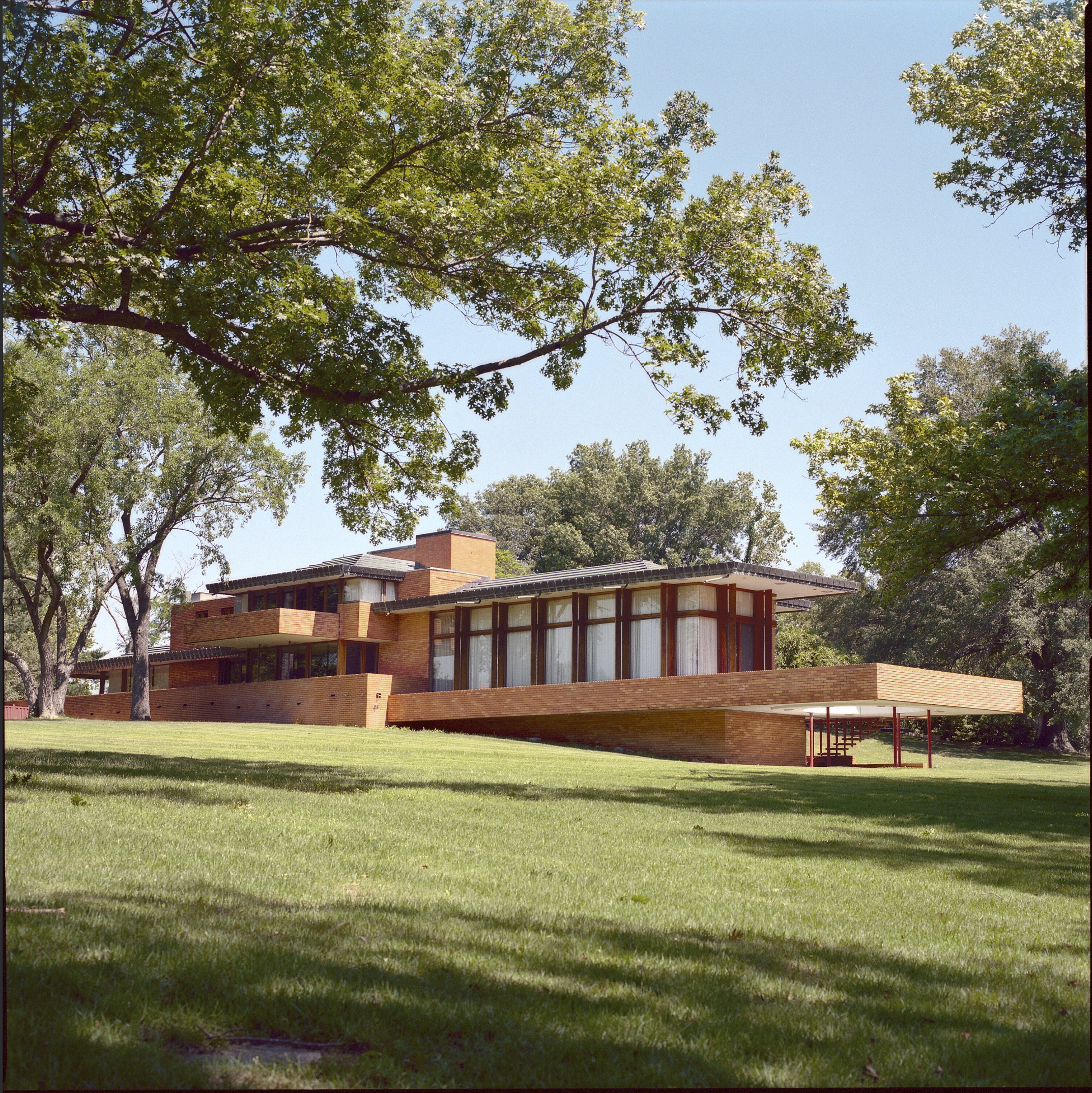 Price House, Bartlesville, Oklahoma, Frank Lloyd Wright architect, 2007