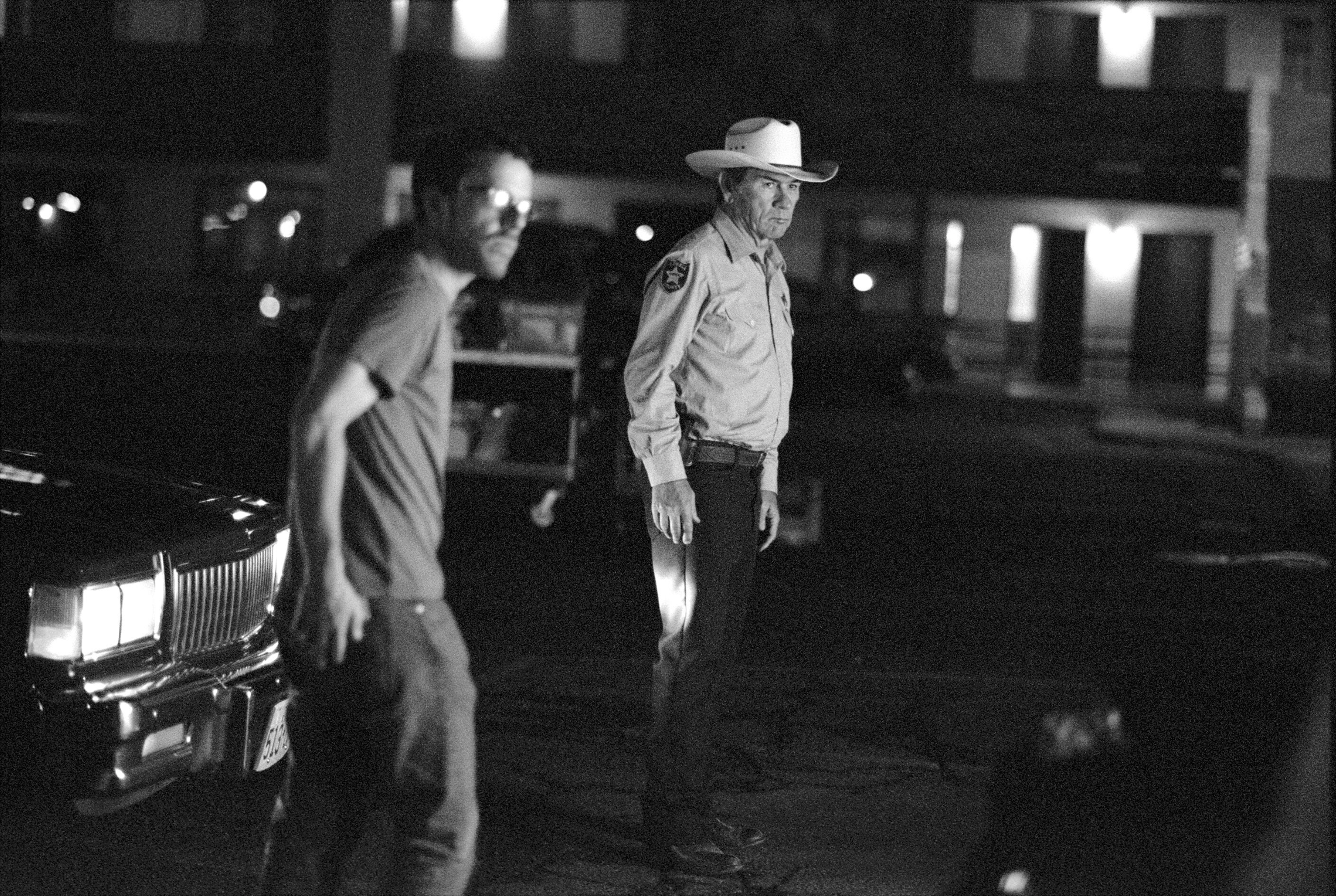 Ethan Coen and Tommy Lee Jones, Albuquerque, New Mexico, 2006