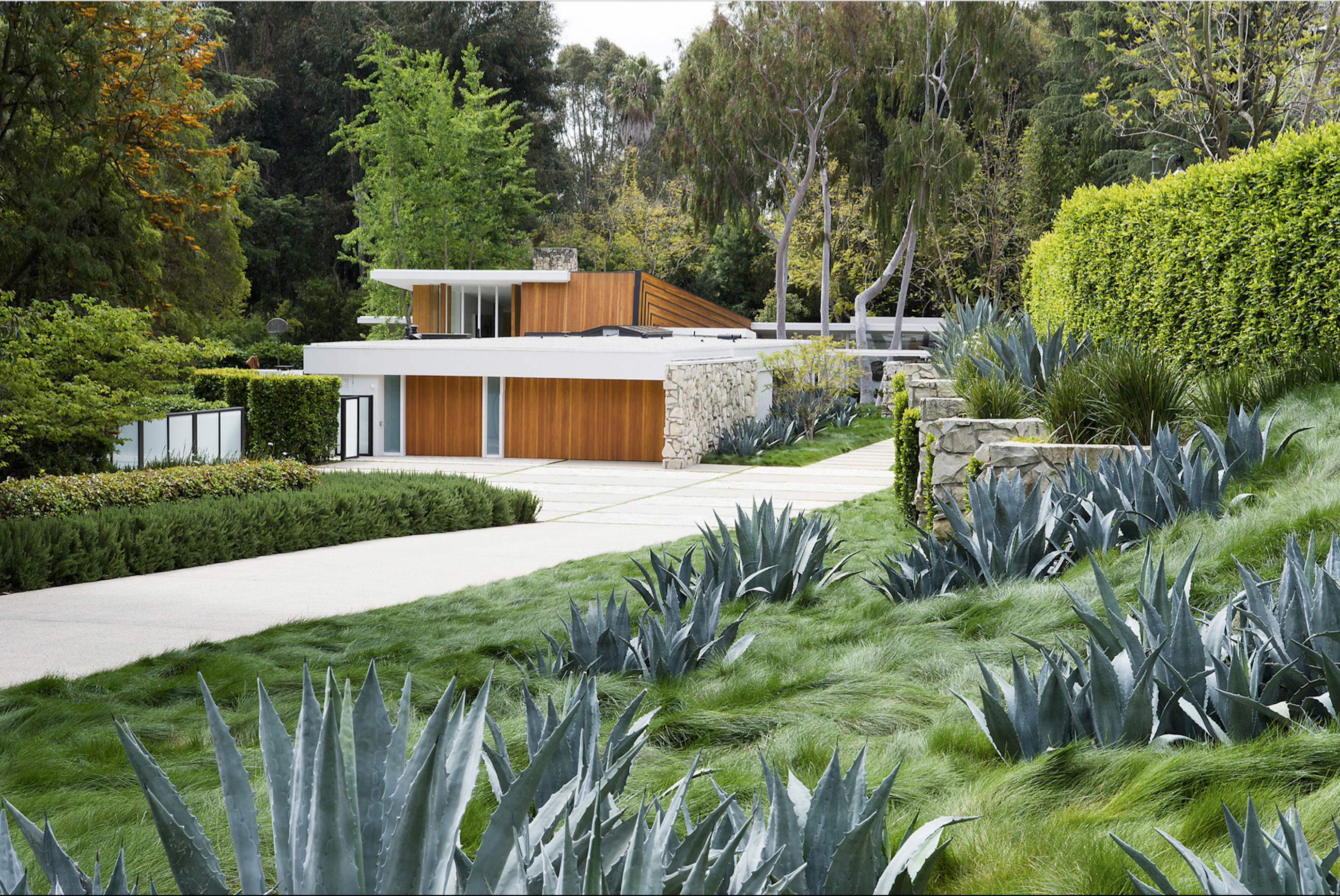 Gary Cooper House, Los Angeles, California, Quincy Jones architect, 2012