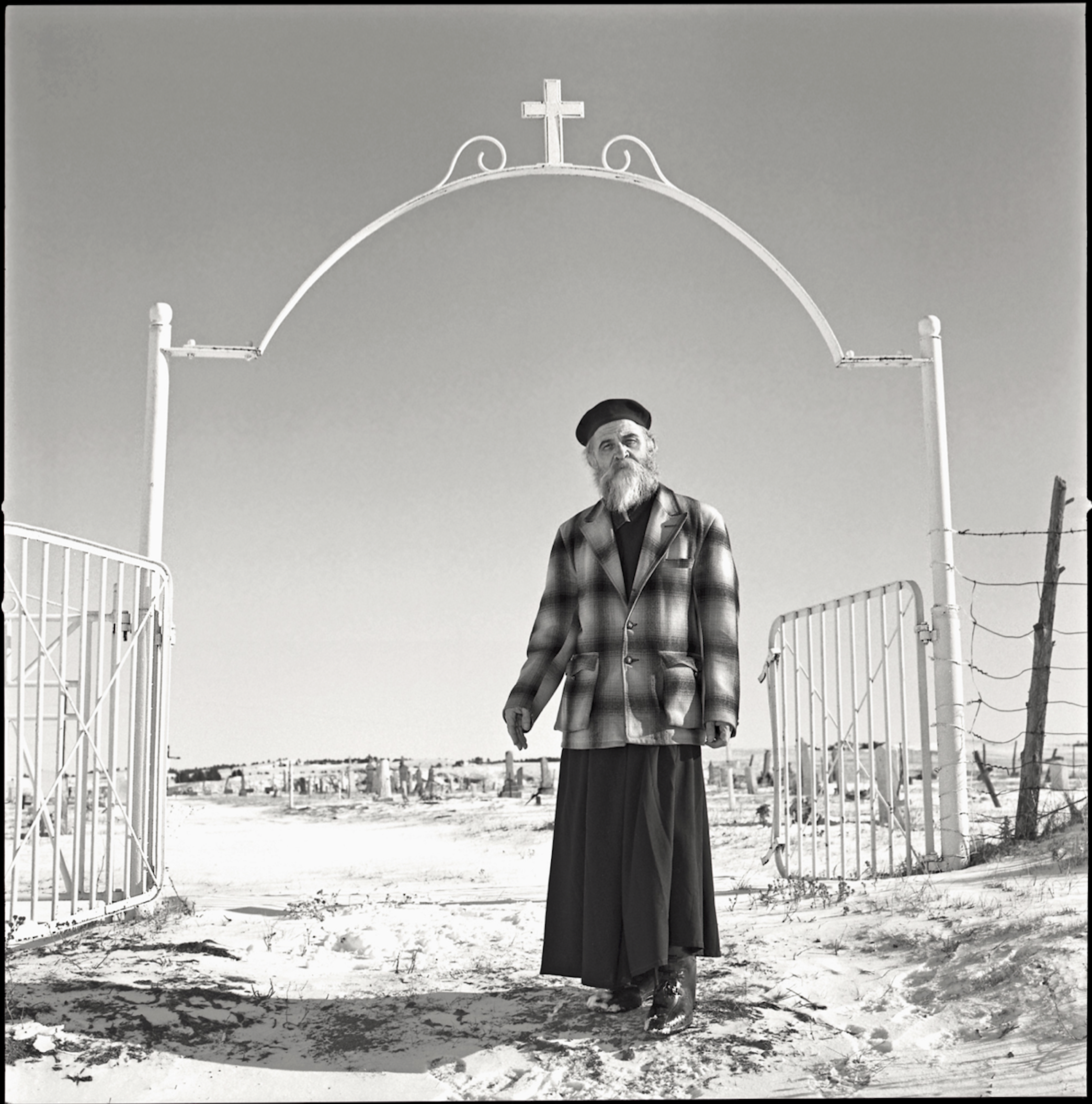 Brother Simon, The Pine Ridge Indian Reservation, South Dakota, 1996